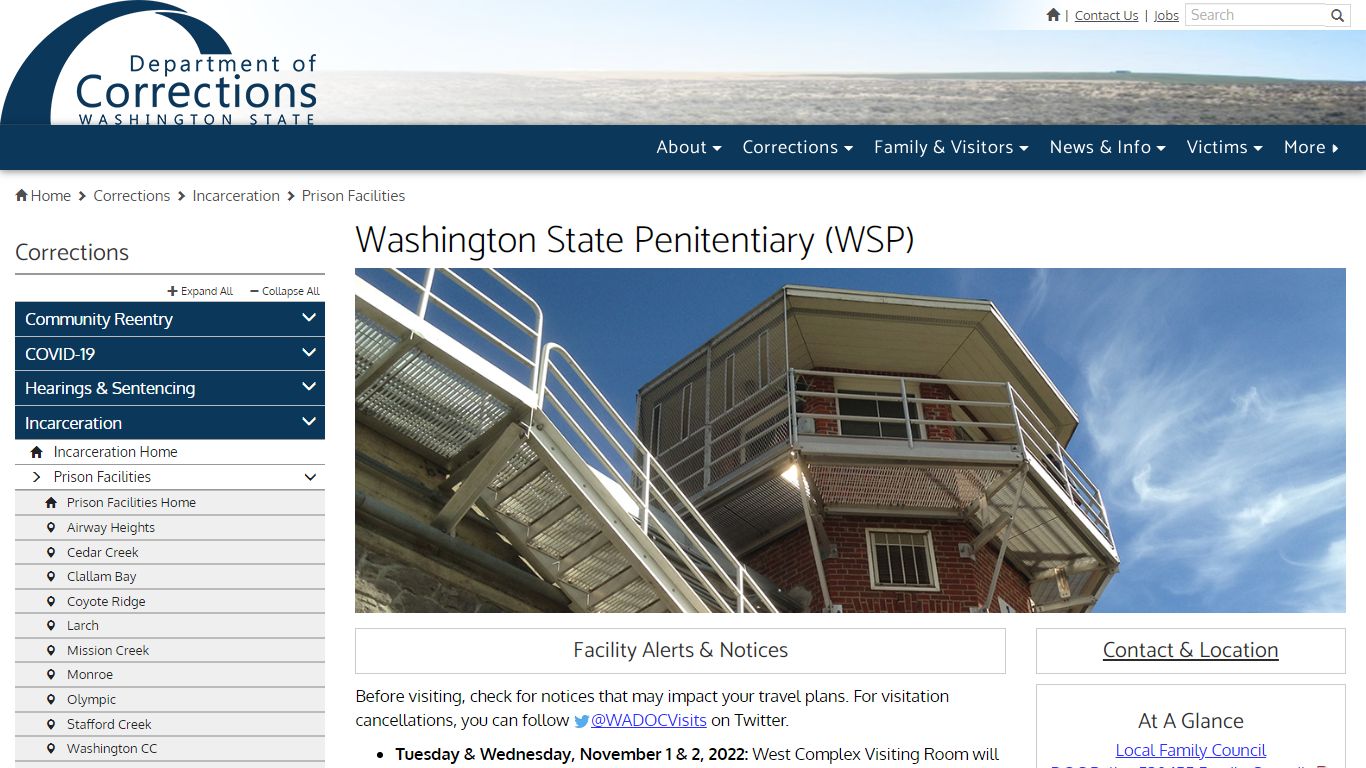 Washington State Penitentiary (WSP)